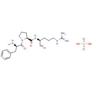 Chemical structure of Efegatran sulfate , CAS 126721-07-1, AChemBlock AD248359