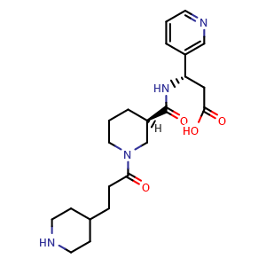 Chemical structure of Elarofiban , CAS 198958-88-2, AChemBlock AD248377