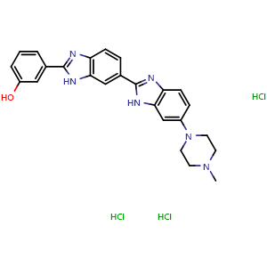 Chemical structure of HOE-S 785026 trihydrochloride , CAS 2320308-12-9, AChemBlock AD248397