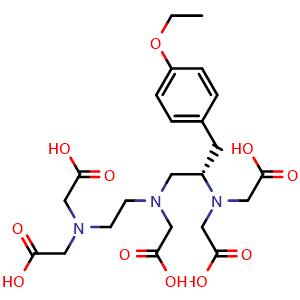 Chemical structure of EOB-DTPA , CAS 158599-72-5, AChemBlock AD248445