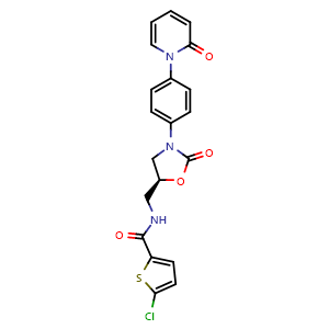 Chemical structure of Zifaxaban , CAS 1378266-98-8, AChemBlock AD248454
