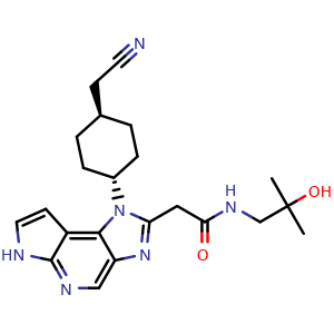 Chemical structure of Lorpucitinib , CAS 2230282-02-5, AChemBlock AD248467