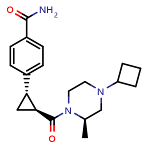 Chemical structure of H3 receptor-MO-1 , CAS 1240914-03-7, AChemBlock AD248474