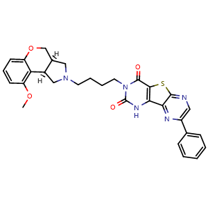 Chemical structure of Fiduxosin , CAS 208993-54-8, AChemBlock AD248479