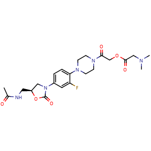 Chemical structure of Antibacterial compound 2 , CAS 170104-58-2, AChemBlock AD248480
