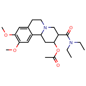 Chemical structure of Benzquinamide , CAS 63-12-7, AChemBlock AD248485