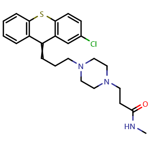 Chemical structure of Clothixamide , CAS 4177-58-6, AChemBlock AD248491