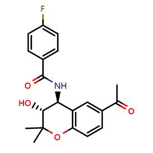 Chemical structure of Carabersat , CAS 184653-84-7, AChemBlock AD248494