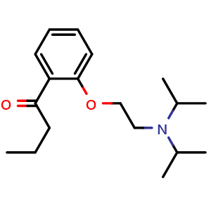 Chemical structure of Ketocaine , CAS 1092-46-2, AChemBlock AD248499