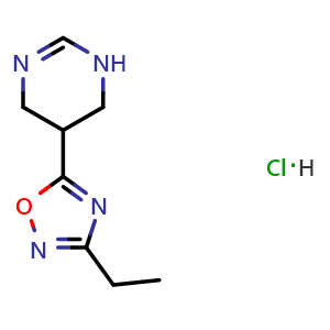 Chemical structure of CDD0102 HCl , CAS 1196130-86-5, AChemBlock AD248512