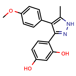 Chemical structure of M77976 , CAS 394237-61-7, AChemBlock AD248514