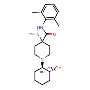 Chemical structure of Transcainide , CAS 88296-62-2, AChemBlock AD248530
