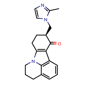 Chemical structure of isomer-Cilansetron , CAS 120635-77-0, AChemBlock AD248540