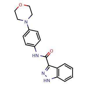 Chemical structure of CDK-IN-10 , CAS 660822-84-4, AChemBlock AD248544