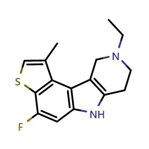 Chemical structure of Tiflucarbine , CAS 89875-86-5, AChemBlock AD248546
