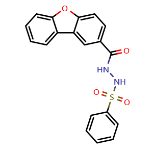 Chemical structure of BCAT-IN-4 , CAS 406190-85-0, AChemBlock AD248549