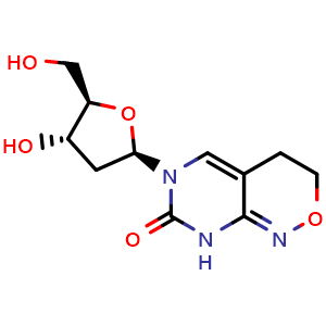 Chemical structure of P-2'-deoxyribose , CAS 126128-42-5, AChemBlock AD248554