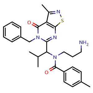 Chemical structure of AZD-4877 , CAS 758722-49-5, AChemBlock AD248577