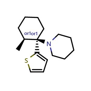 Chemical structure of Gacyclidine , CAS 68134-81-6, AChemBlock AD248591