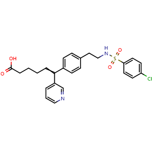 Chemical structure of (Iso)-Samixogrel , CAS 133276-52-5, AChemBlock AD248598