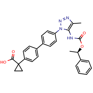 Chemical structure of LPA1 receptor antagonist 1 , CAS 1396006-71-5, AChemBlock AD248606