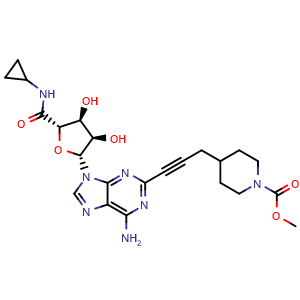 Chemical structure of Evodenoson , CAS 844873-47-8, AChemBlock AD248608