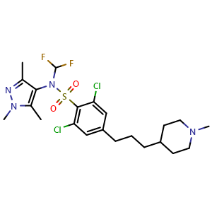 Chemical structure of DDD100097 , CAS 1215012-74-0, AChemBlock AD248616