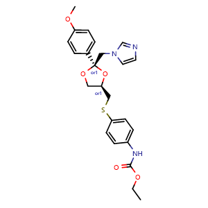 Chemical structure of Erbulozole , CAS 124784-31-2, AChemBlock AD248618