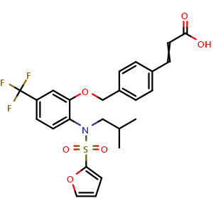 Chemical structure of ONO-8713 , CAS 459411-08-6, AChemBlock AD248627