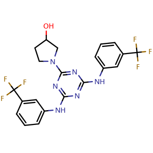 Chemical structure of IDH2R140Q-IN-2 , CAS 2749568-16-7, AChemBlock AD248631