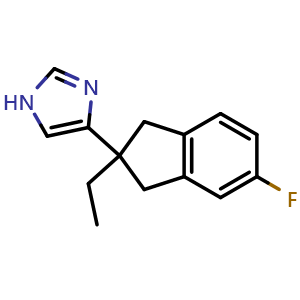 Chemical structure of Fipamezole , CAS 150586-58-6, AChemBlock AD248645