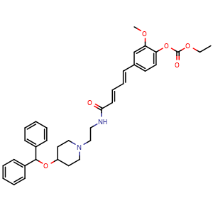 Chemical structure of Linetastine , CAS 159776-68-8, AChemBlock AD248649