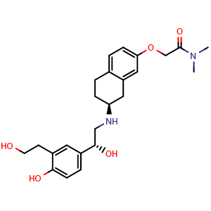 Chemical structure of Bedoradrine , CAS 194785-19-8, AChemBlock AD248667