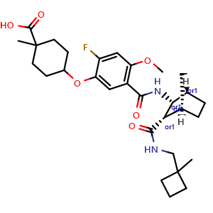 Chemical structure of AZD5462 , CAS 2787501-83-9, AChemBlock AD248672