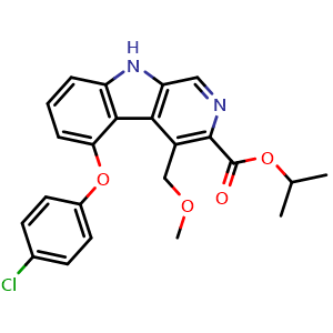 Chemical structure of Gedocarnil , CAS 109623-97-4, AChemBlock AD248683