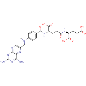 Chemical structure of Methotrexate Diglutamate , CAS 41600-13-9, AChemBlock AD248699