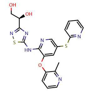 Chemical structure of ARRY-403 , CAS 1138669-65-4, AChemBlock AD248700