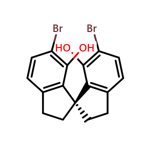 (R)-6,6'-Dibromo-2,2',3,3'-tetrahydro-1,1'-spirobi[indene]-7,7'-diol