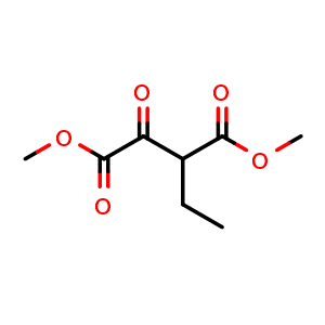 Chemical structure of Dimethyl 2-ethyl-3-oxosuccinate , CAS 89073-66-5, AChemBlock AD248719