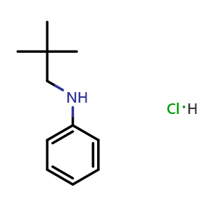 N-(2,2-dimethylpropyl)aniline hydrochloride