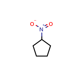 Chemical structure of Nitrocyclopentane , CAS 2562-38-1, AChemBlock AD248779