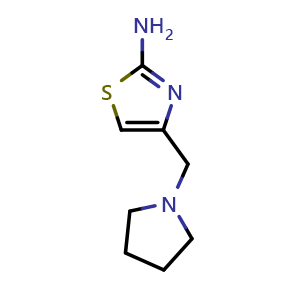 4-(1-Pyrrolidinylmethyl)-1,3-thiazol-2-ylamine