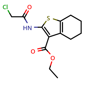 Ethyl 2-(2-chloroacetamido)-4,5,6,7-tetrahydrobenzo[b]thiophene-3-carboxylate