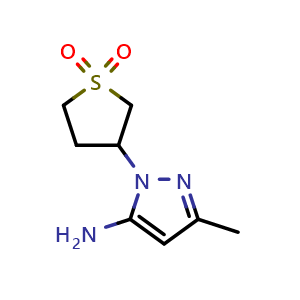 1-(1,1-Dioxidotetrahydro-3-thienyl)-3-methyl-1H-pyrazol-5-amine