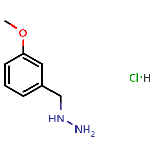 (3-methoxybenzyl)hydrazine hydrochloride