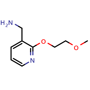 [2-(2-methoxyethoxy)pyridin-3-yl]methanamine