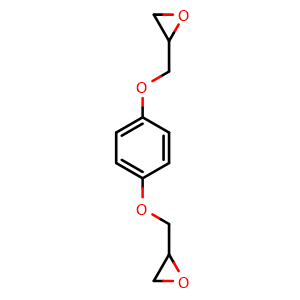 Chemical structure of 2,2'-[1,4-Phenylenebis(oxymethylene)]dioxirane , CAS 2425-01-6, AChemBlock AD249094