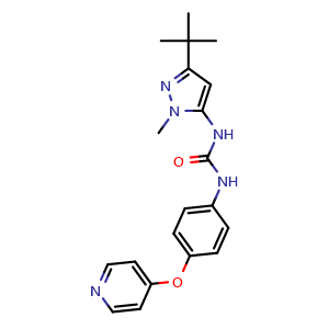 Chemical structure of MAPK13-IN-1 , CAS 229002-10-2, AChemBlock AD249118