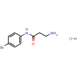 3-Amino-N-(4-bromophenyl)propanamide hydrochloride