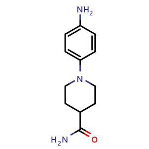 1-(4-aminophenyl)piperidine-4-carboxamide